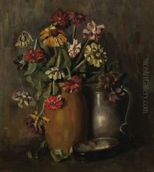 Flowers In A Vase - view 1