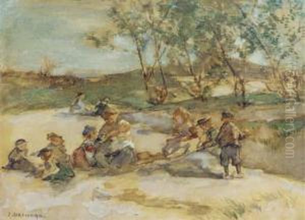 Playing In The Dunes - view 1