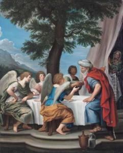 Abramo Servito Dagli Angeli by Francesco Albani