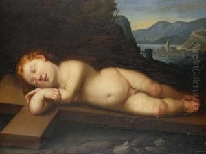 The Sleeping Christ by Francesco Albani