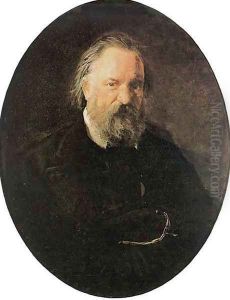 Alexander Herzen, 1864 by Nikolai Nikolaevich Ge