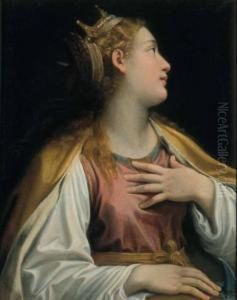 Santa Caterina D'alessandria by Francesco Albani