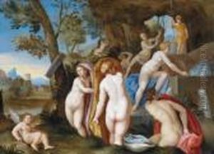 Diana E Atteone by Francesco Albani