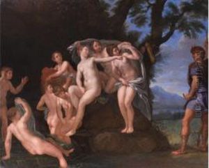 Diana Und Aktaion by Francesco Albani