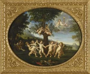 Puttenreigen. by Francesco Albani