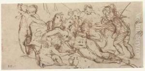 The Death Of Adonis by Francesco Albani