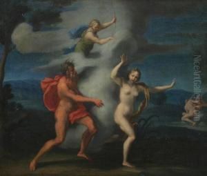 A Mythological Scene A Mythological Scene