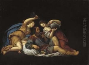 Lot Made Drunk By His Two Daughters