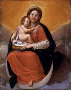 Madonna And Child by Francesco Albani