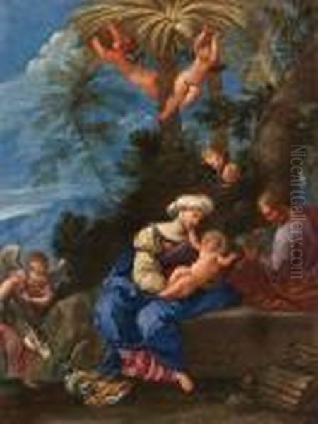The Rest On The Flight Into Egypt - view 1