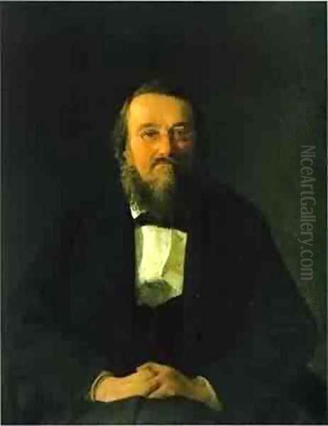 Portrait Of Natalia Petrunkevich 1893 - view 1