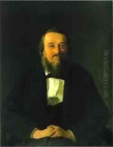 Portrait Of Natalia Petrunkevich 1893