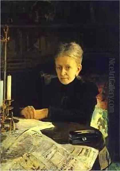 Portrait Of Piotr Gay The Artists Son 1877 - view 1