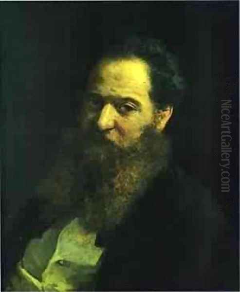 Portrait Of Nikolay O Gay Artists Father 1854 - view 1