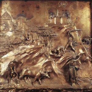 Cain and Abel by Lorenzo Ghiberti
