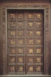 North Doors (Life of Christ) by Lorenzo Ghiberti