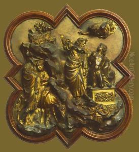 Sacrifice of Isaac by Lorenzo Ghiberti