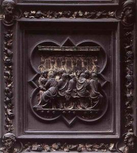 Last Supper by Lorenzo Ghiberti