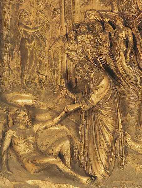 Adam and Eve in the Garden of Eden: The Creation of Adam and Eve - view 1