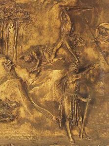 Cain and Abel: The Killing of Abel by Lorenzo Ghiberti