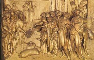 The Story of Joseph: Discovery of the Golden Cup by Lorenzo Ghiberti