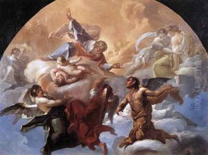 Satan before the Lord around 1750