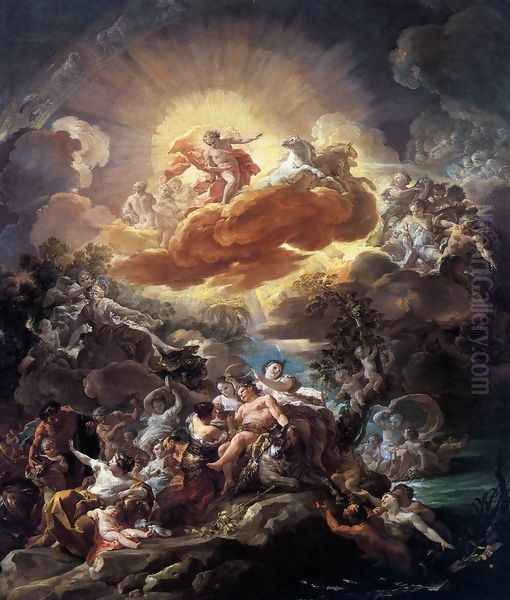 The Birth of the Sun and the Triumph of Bacchus 1762 - view 1