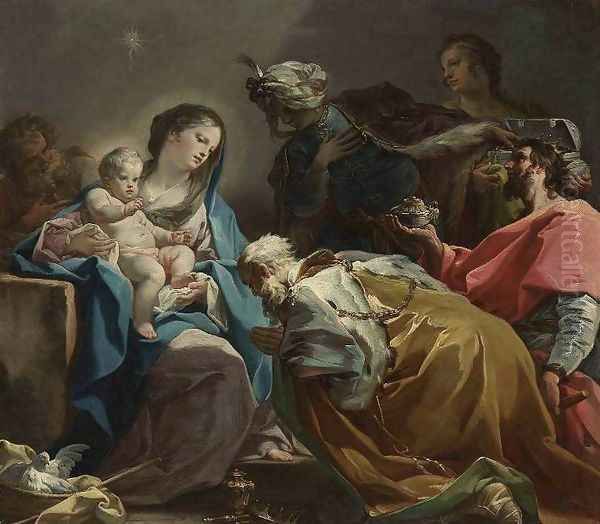 Adoration of the Magi c. 1725 - view 1