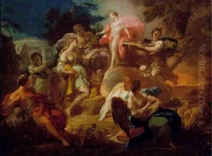 Allegory of the Arts with Apollo and the Graces by Corrado Giaquinto
