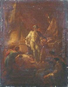 Joseph revealing his identity to his brothers by Corrado Giaquinto