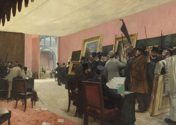 A Painting Jury 1885 - view 1