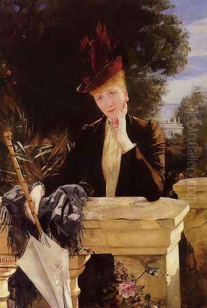 Portrait of Marie Clotilde de Faret, Comtesse de Fournes - view 1
