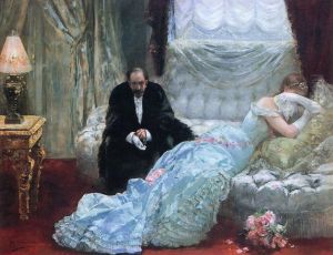 Retour de bal by Henri Gervex
