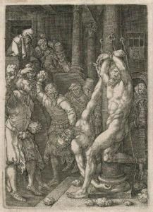 The Stoning Of The Elders by Heinrich Aldegrever
