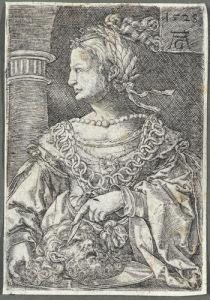 Judith Mit Dem Haupt Des Holofernes by Heinrich Aldegrever
