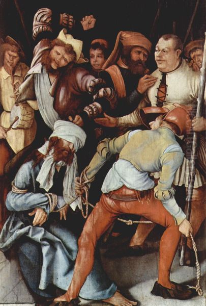 The Mocking of Christ 1503 by Matthias Grunewald (Mathis Gothardt)