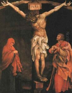 Crucifixion by Matthias Grunewald (Mathis Gothardt)