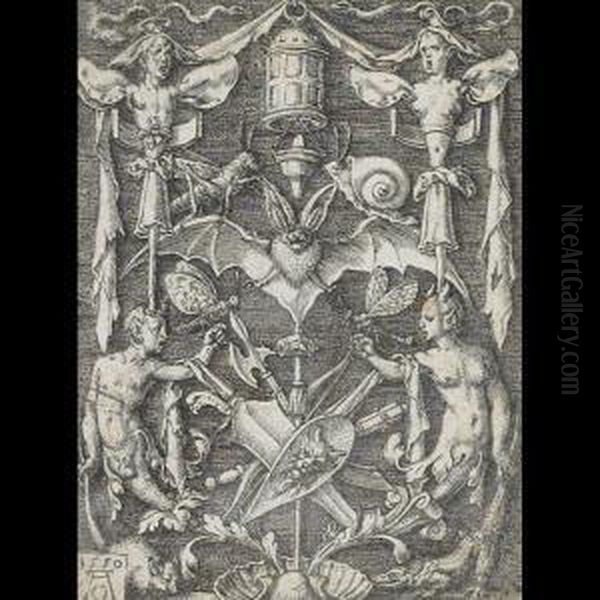 Ornament Mit Der Fledermaus [b. 282] - view 1