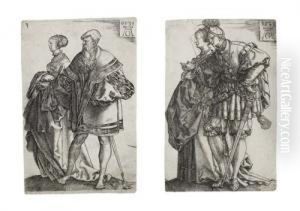 Dancing Couple
Dancing Couple by Heinrich Aldegrever