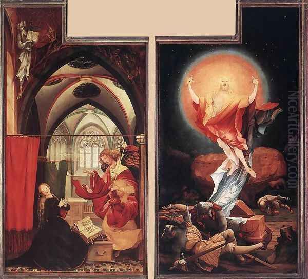 Annunciation and Resurrection c. 1515 - view 1
