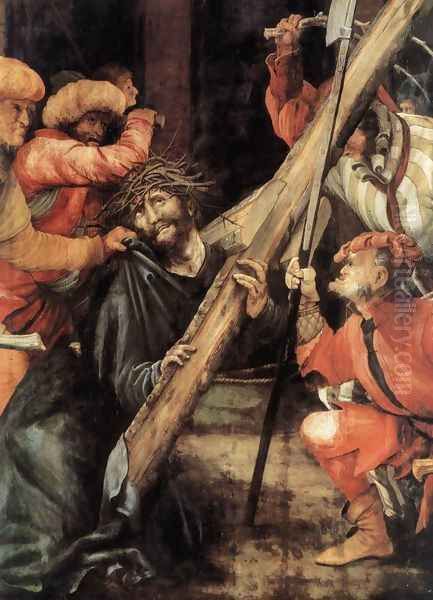 Carrying the Cross (detail) 1523-24 - view 1