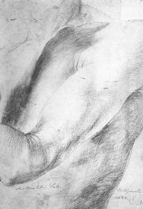 Forearm Study 1512-14 by Matthias Grunewald (Mathis Gothardt)