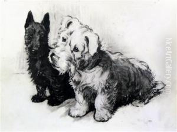 Two Terriers - view 1