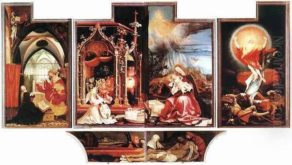 Isenheim Altarpiece (second View) 1515 - view 1