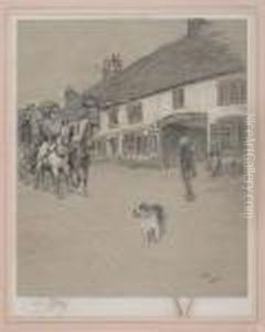 The Angel Inn by Cecil Charles Aldin