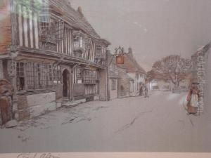 The Star, Alfriston, Sussex by Cecil Charles Aldin