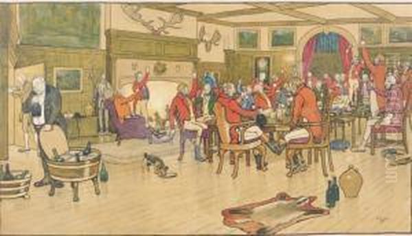 The Cottesbrook Hunt - view 1