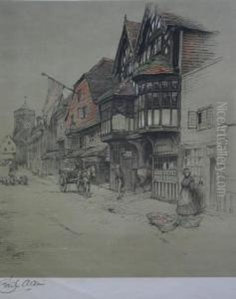 Old English Inns: The George Inn, Salisbury - view 1