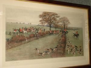 Hunting Scenes by Cecil Charles Aldin