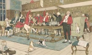 Fallowfield Hunt by Cecil Charles Aldin